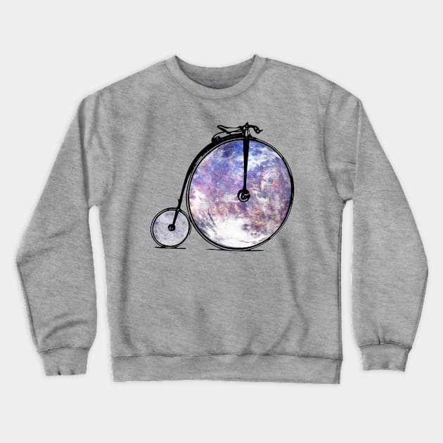 Planet Farthing Crewneck Sweatshirt by Chocolona